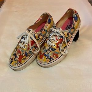 Vans x Disney Princess Shoes Authentic Limited Edition 7.0